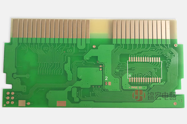 四層pcb金手指電路板制作,pcb金手指斜邊是什么